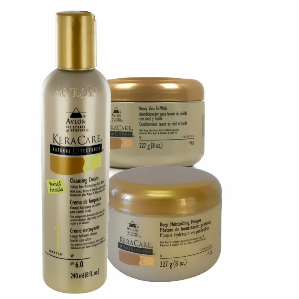 TRIO HYDRATATION KERACARE NATURAL TEXTURES